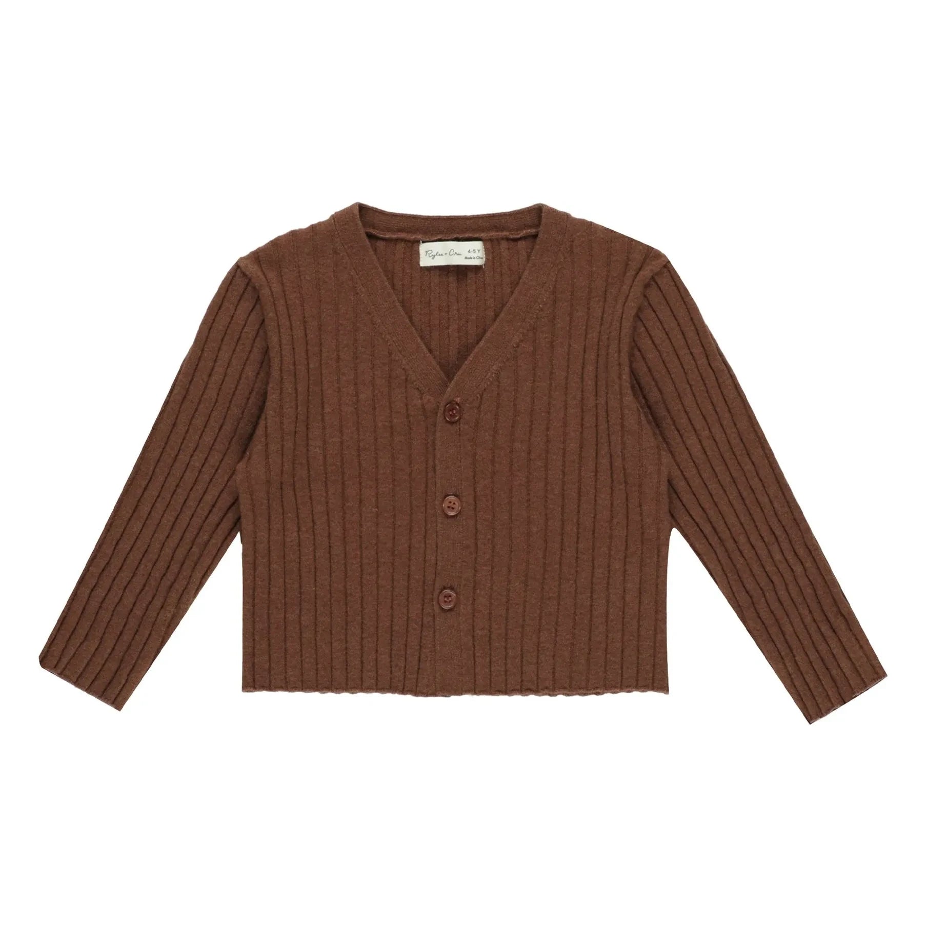 Rylee + Cru - Mini Rib-Top | Braun