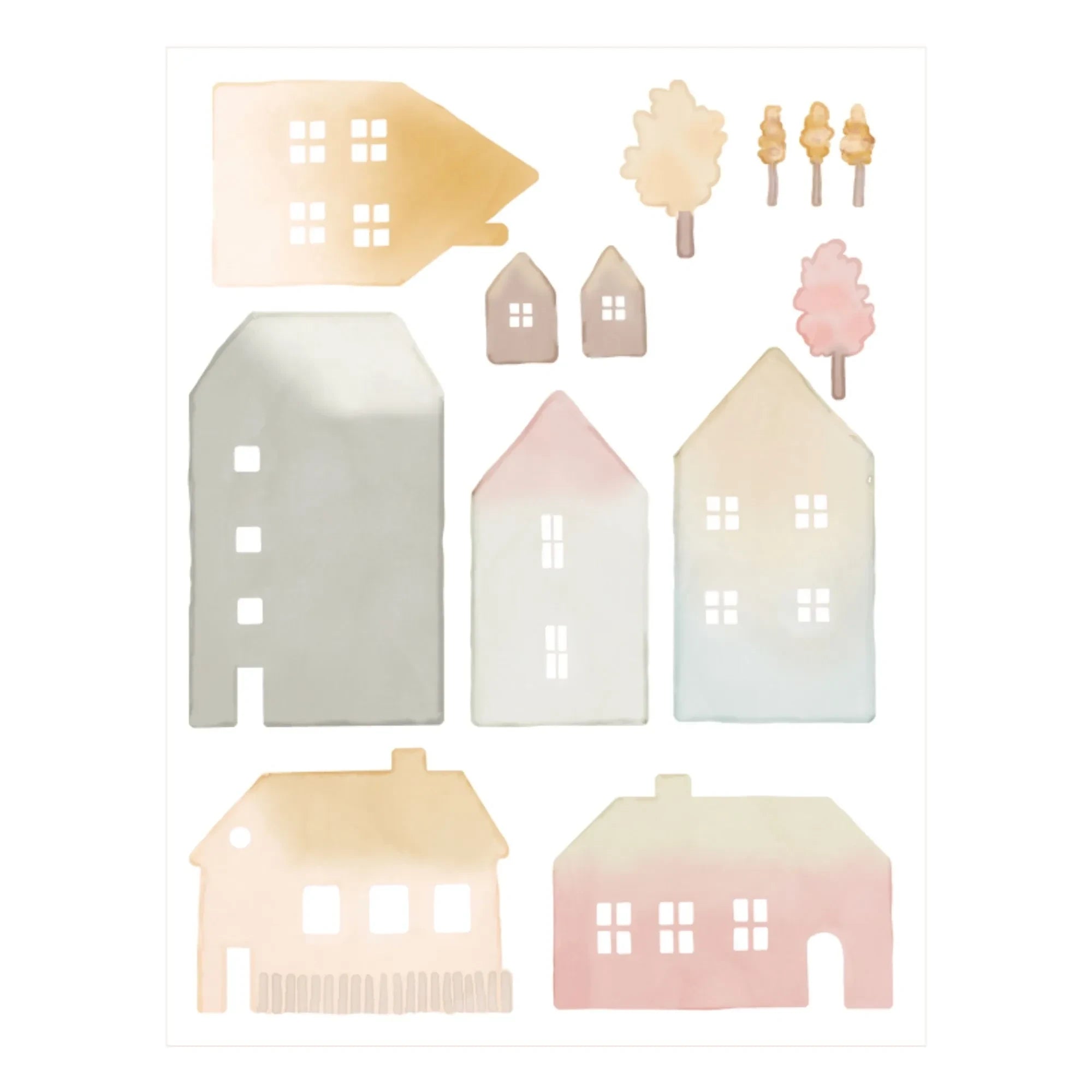 MIMI'lou - Wandsticker Little Houses