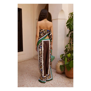 Alémais - Fas Pantolonu Keten | Kahverengi