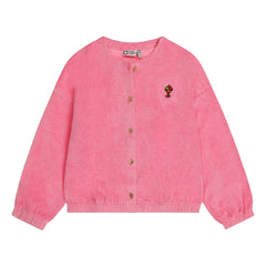 Tumble N'Dry - Lemonade Organik Pamuk Hırka | Pembe