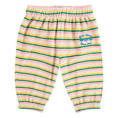 Bobo Choses - Çizgili Kadife Jogger | Ecru