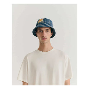 Thinking Mu - Norfeu Striped Bob Organic Cotton | Blue