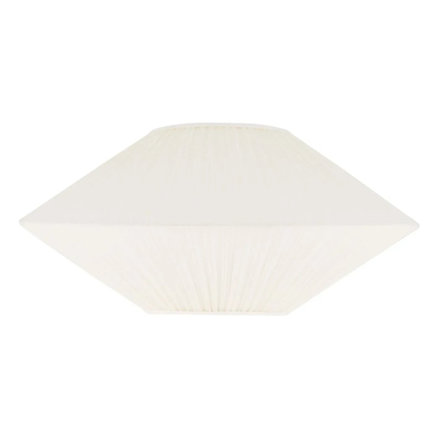 The Socialite Family - Brera plissierte Baumwoll-Halbwandleuchte | Creme
