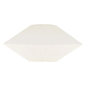The Socialite Family - Brera plissierte Baumwoll-Halbwandleuchte | Creme
