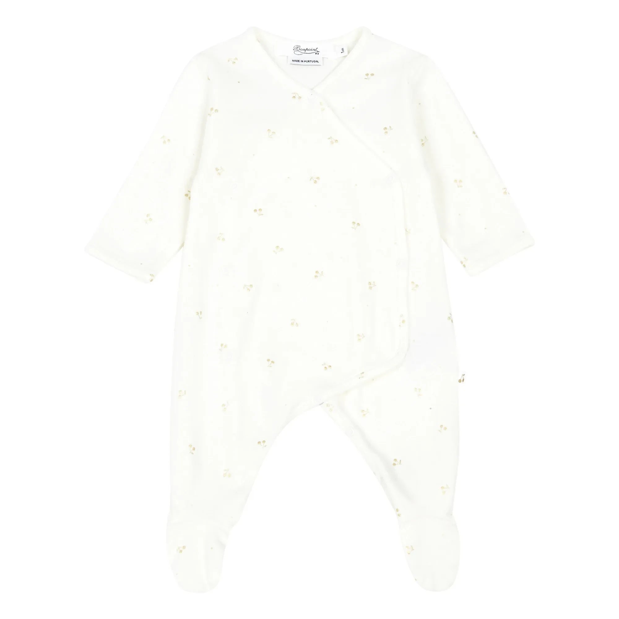 Bonpoint - Kiraz Jersey Tulum Pijama | Altın