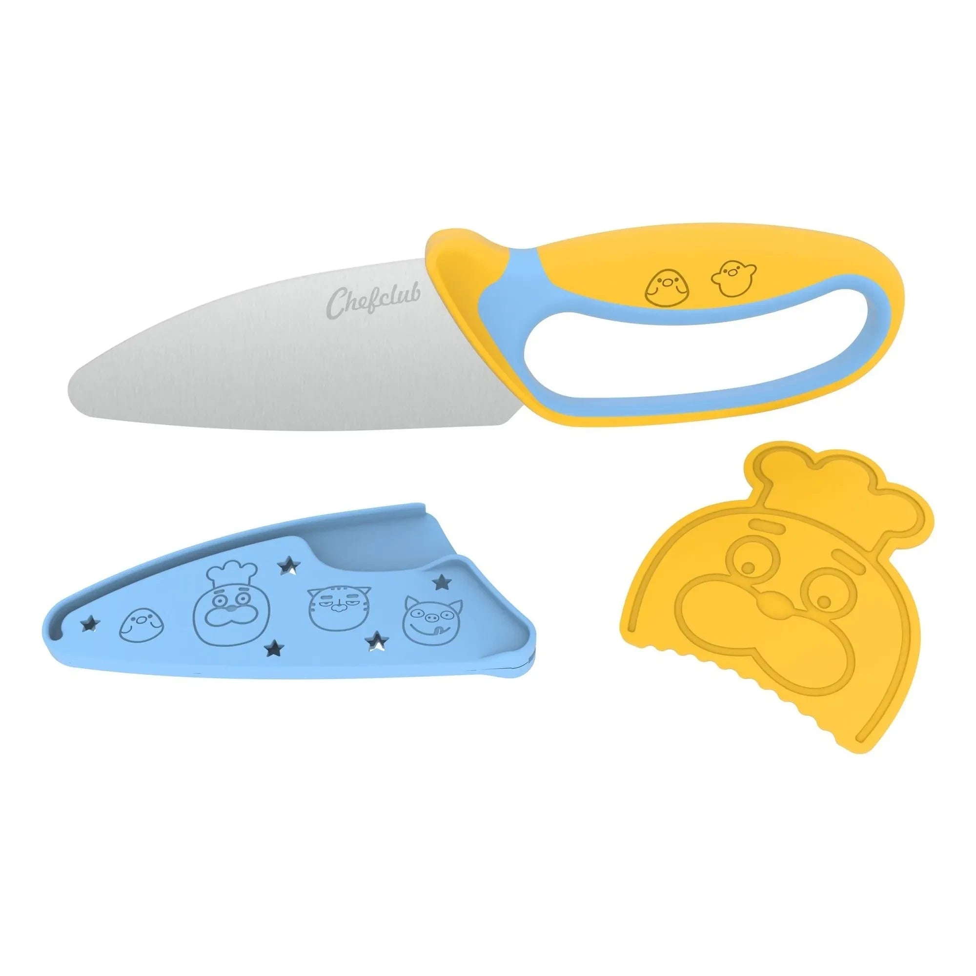 Chefclub - Peeler and Knife Set | Yellow