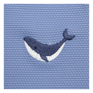 Donsje - Harvie Whale UV korumalı Tişört | Kraliyet mavisi