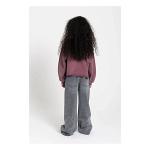 Finger in the nose - Jean Large April | Denim gri