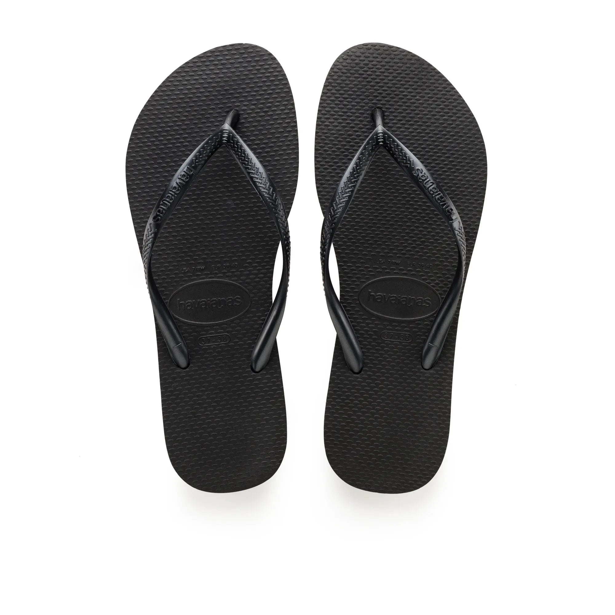 Havaianas - İnce Parmak Arası Terlik | Siyah