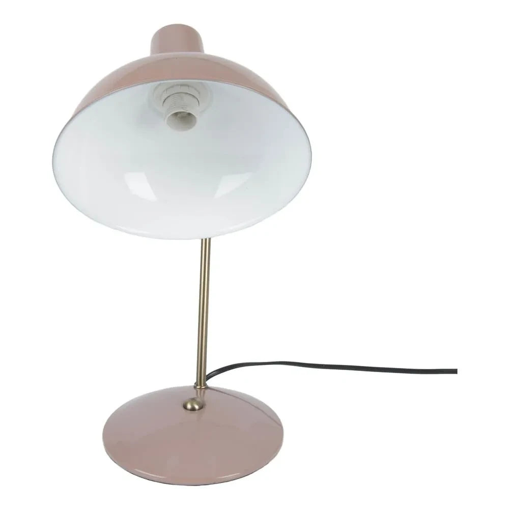 Present Time - Puderrosa Tischlampe