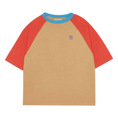 The Campamento - Oversize Color-Blocked T-Shirt | Camel