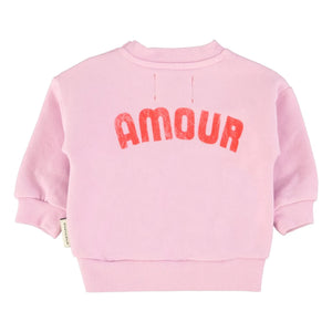 Piupiuchick - Organik Pamuklu Love Sweat | Pembe