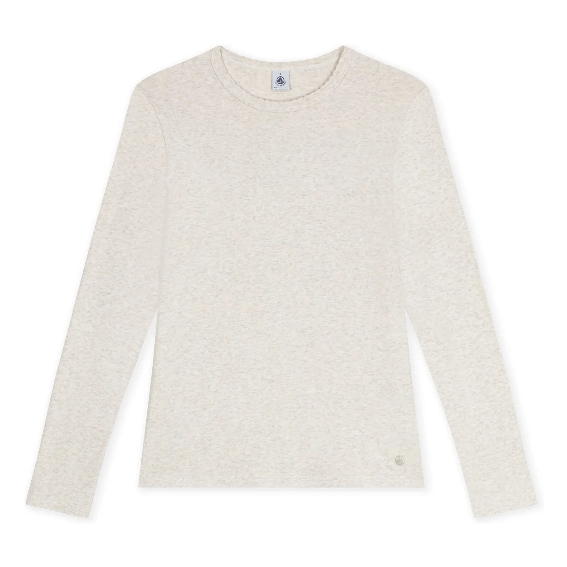 Petit Bateau - Point Cocotte Tişört | Heather bej