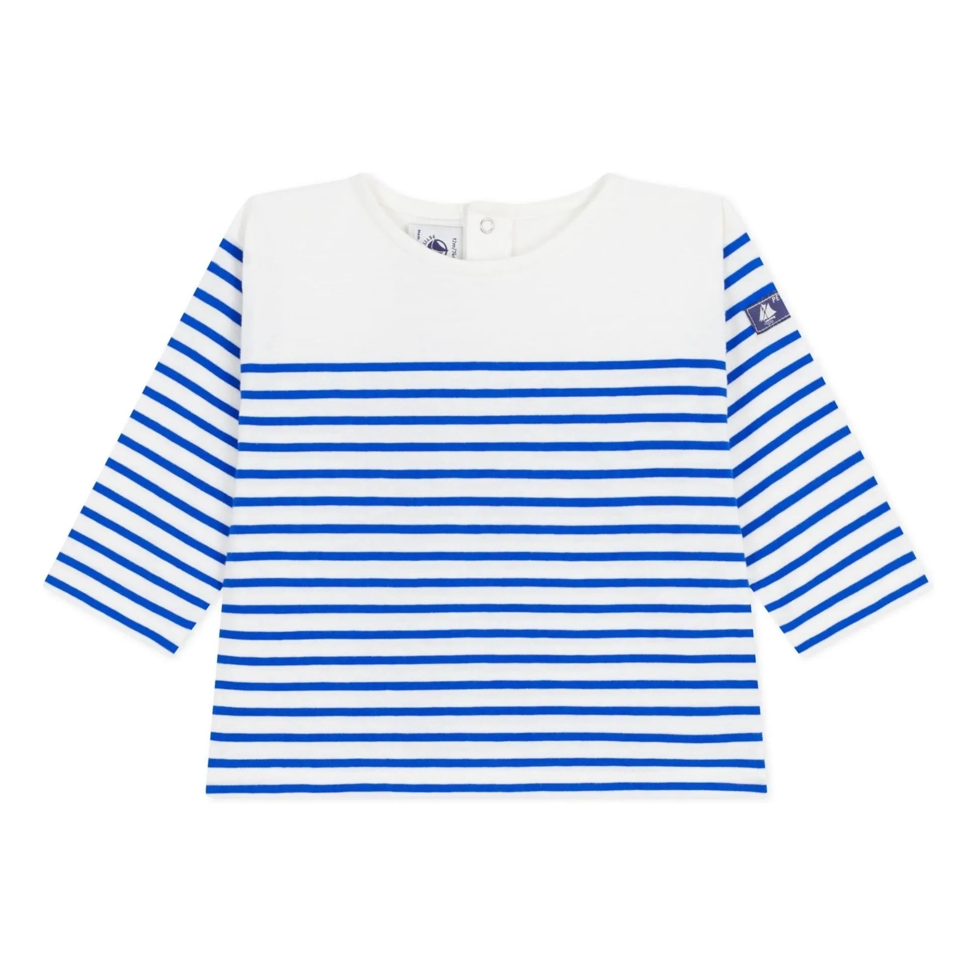 Petit Bateau - Marinière Tişört | Beyaz