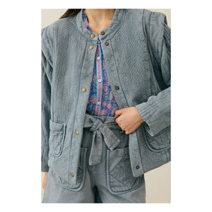Louise Misha - Horicia Organic Cotton Jacket - Women's Collection | Gray