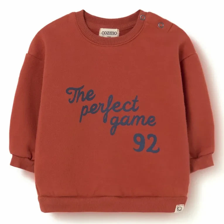 Cozmo - Brais sweatshirt | Koyu kırmızı