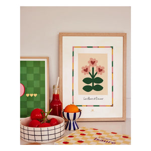Ma petite vie - Flowers and Love Poster | Sand