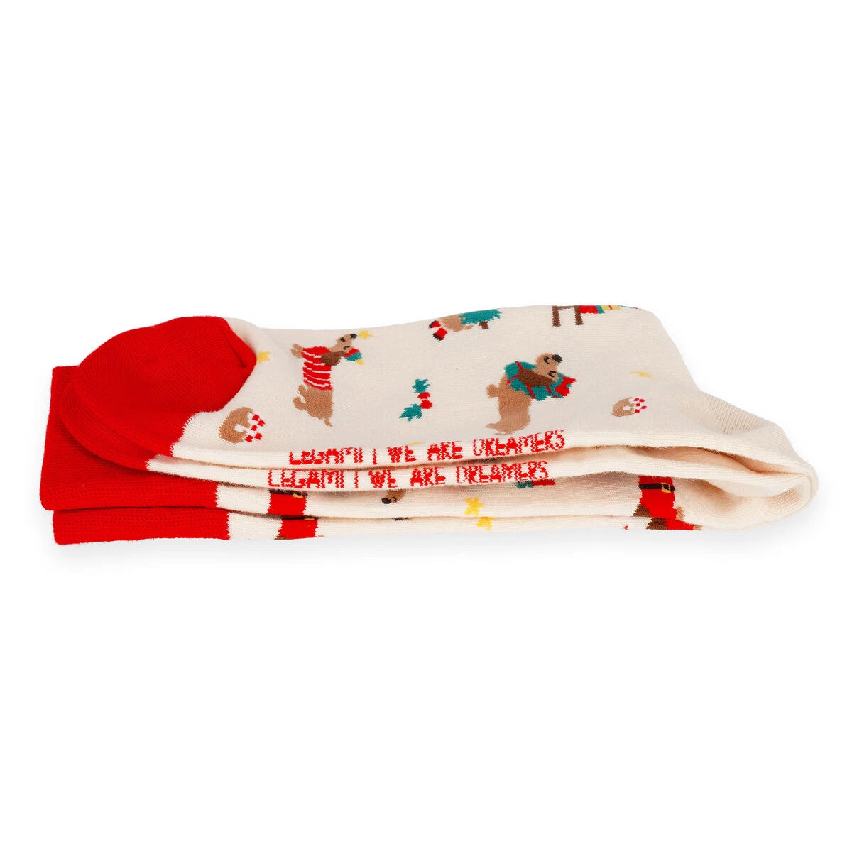 Legami - Weihnachtsstrümpfe Dackel Größe 41-47 - Eine perfekte Passform!