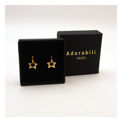 Adorabili - Star Hoop Earrings | Gold