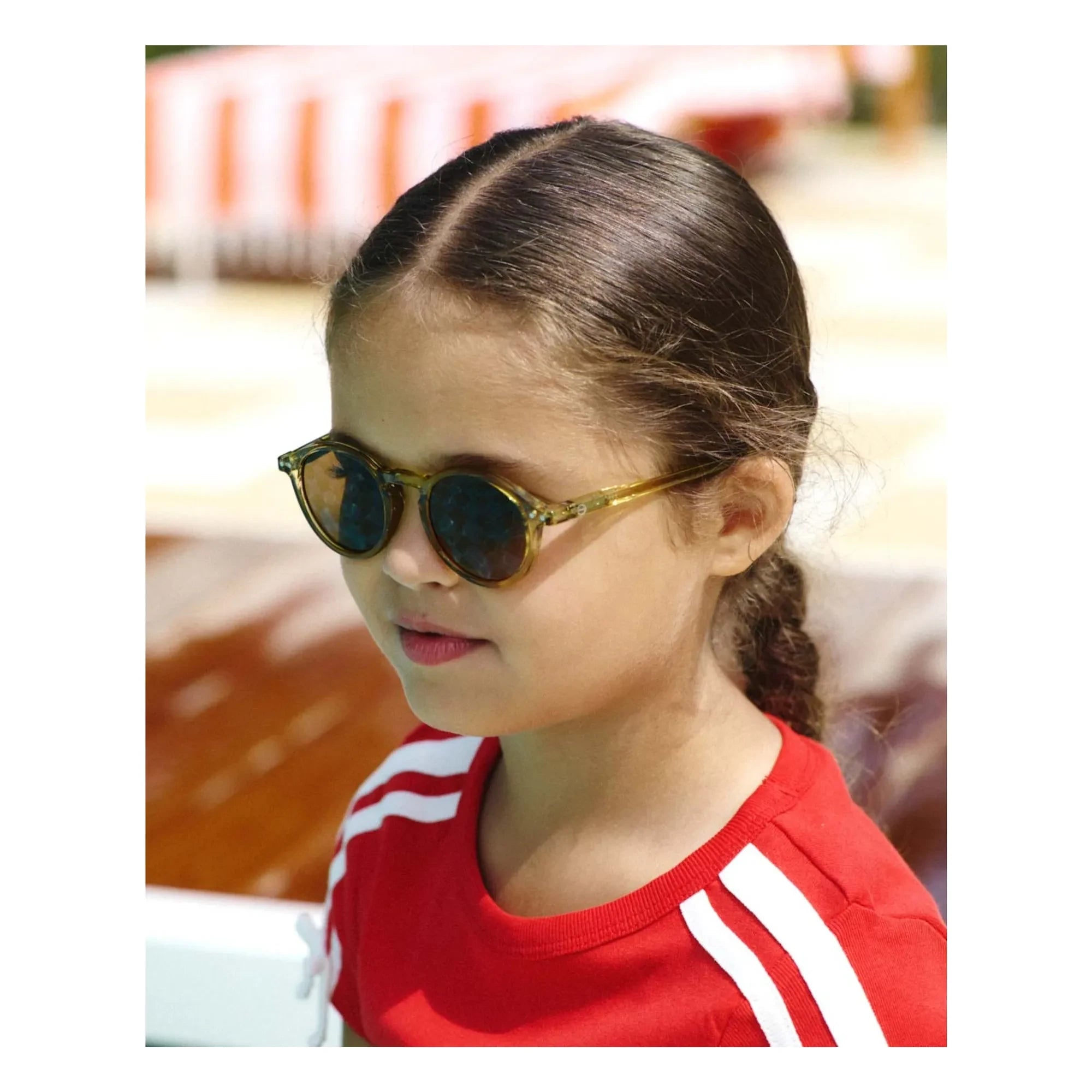 IZIPIZI - Sunglasses #D Junior | Open khaki