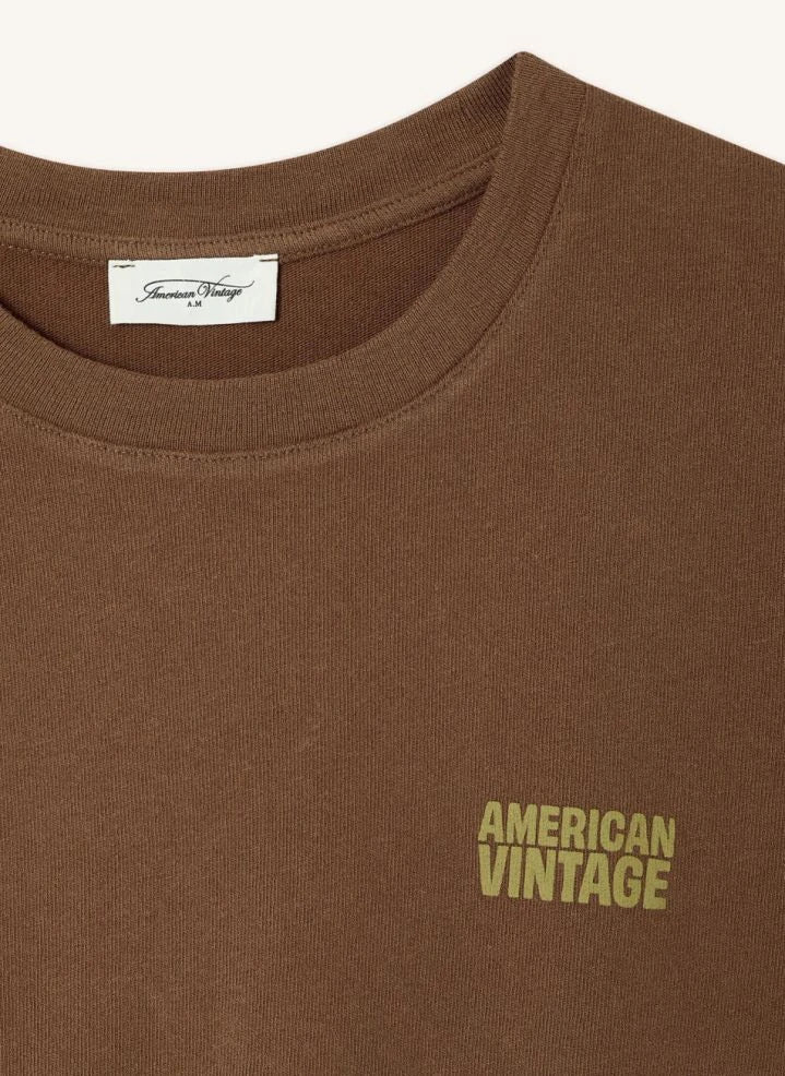 American Vintage - Ykobow Pamuklu Tişört