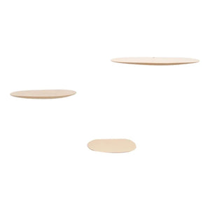 Moustache - Isola Keramikregal, Studio Brichetziegler - 3er Set | Beige