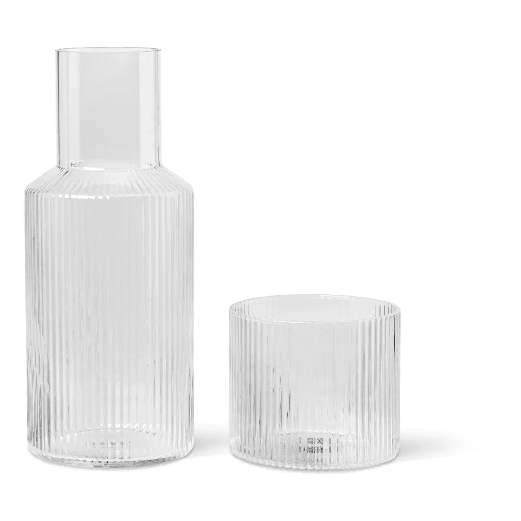 Ferm Living - Ripple Karaffe 500 ml