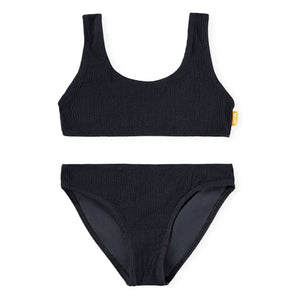 Molo - Striped Swimsuit Nola Crepe Recycled Fiber | Black