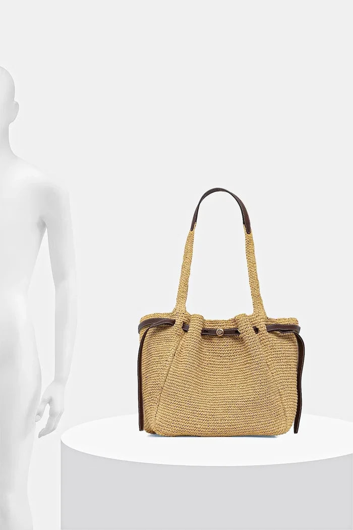 Tory Burch Romy Örgü Materyalli Kadın Alışveriş Çantası