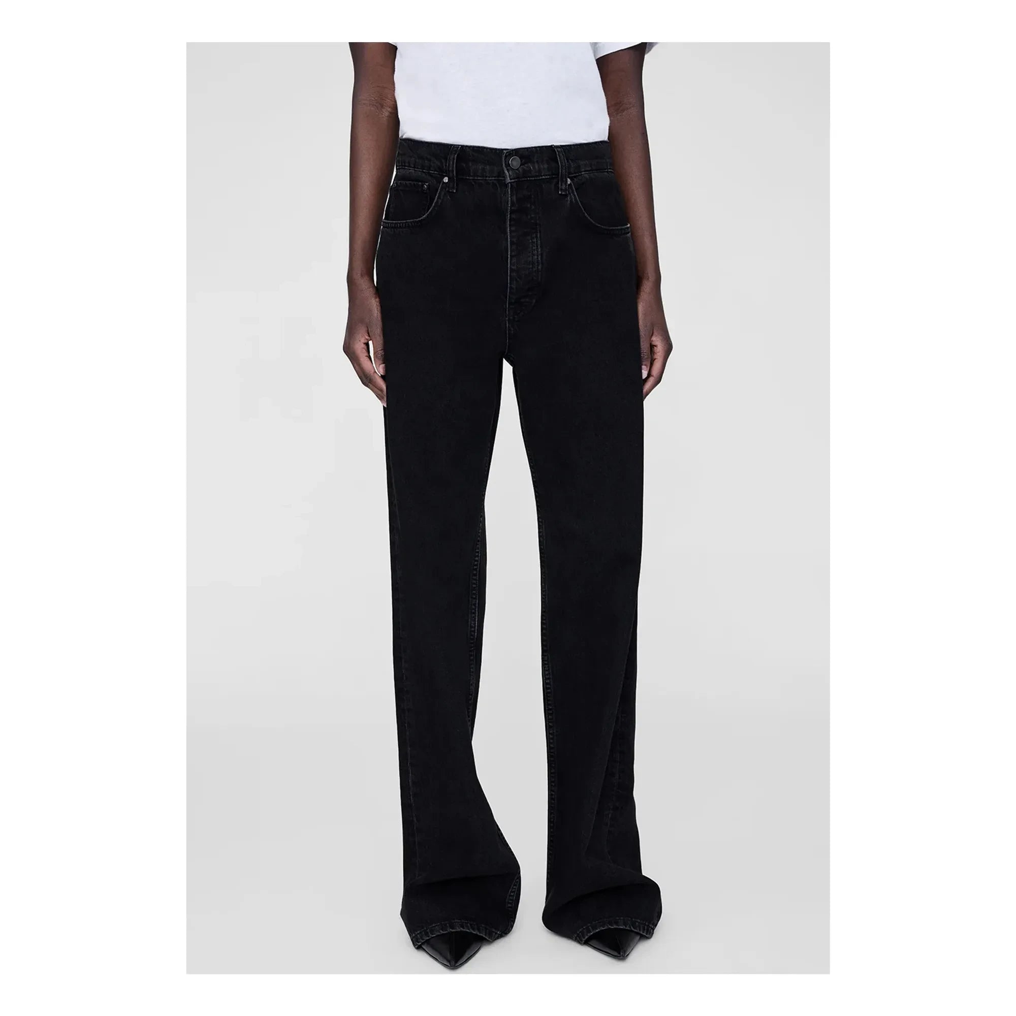 Anine Bing - Jeans Hugh | Schwarz