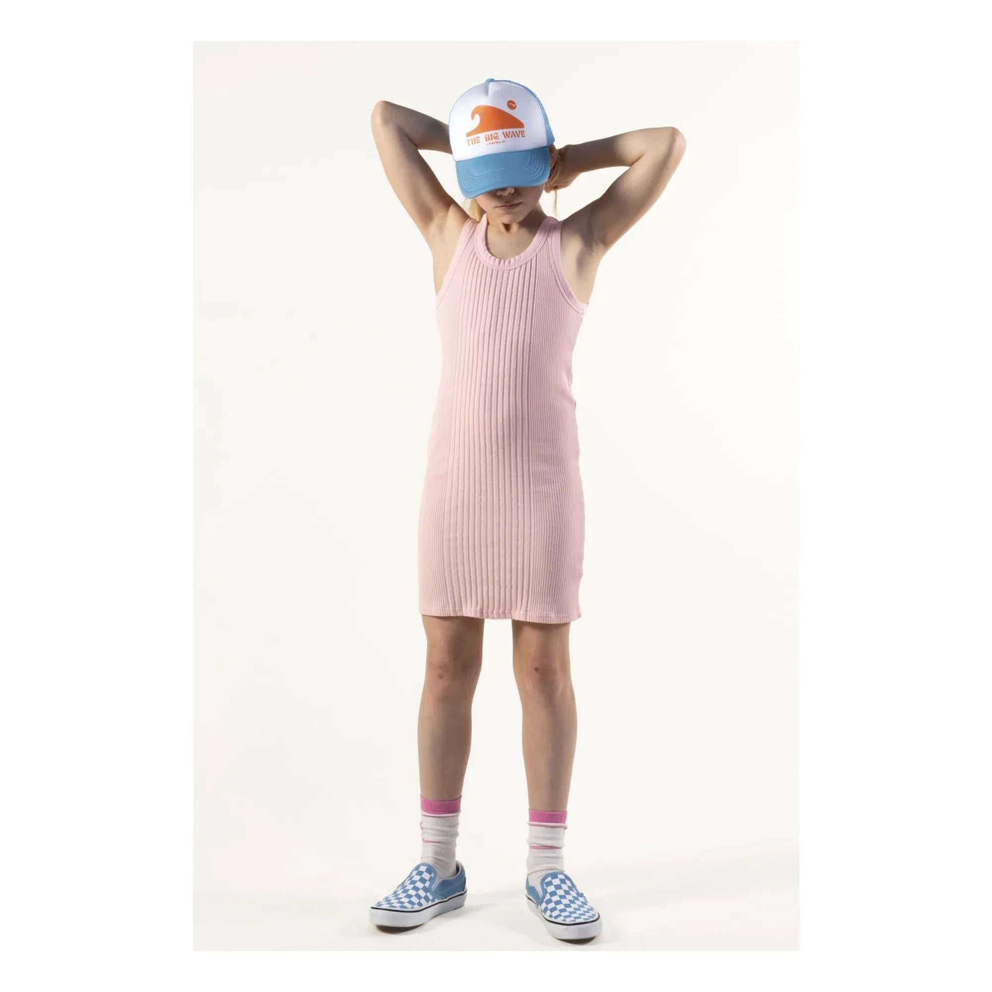 Sunchild - Pipa elbise | Pudra pembe