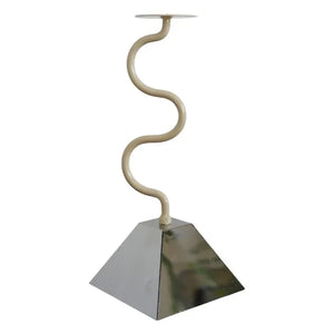 Honoré - Dolores Candlestick | Beige