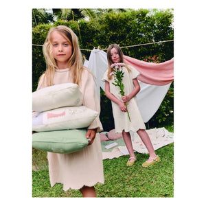 Editions Aimable - Colette Nightgown | Ivory Gazlı