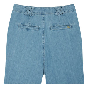 Emile et Ida - Denim Carrot Pants | Blue