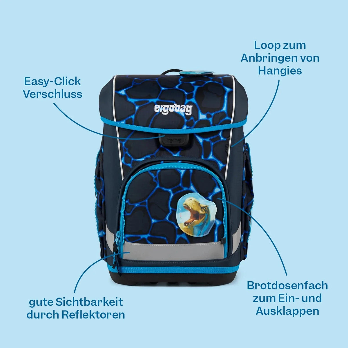 Ergobag - Okul Çantası Seti cubo Wonbearcastle