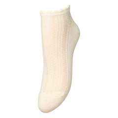 Becksöndergaard - Crocchia Baumwollsocken | Ecru