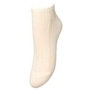 Becksöndergaard - Crocchia Baumwollsocken | Ecru
