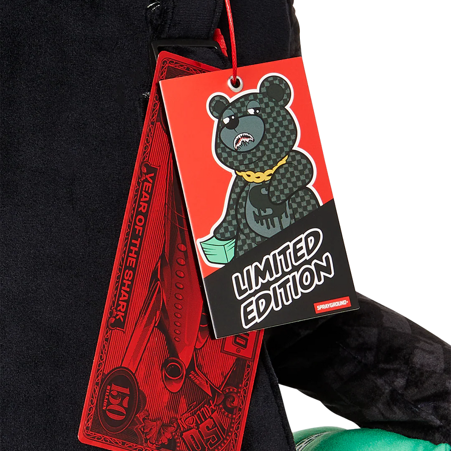 Sprayground - حقيبة ظهر تيدي دب القرش Para