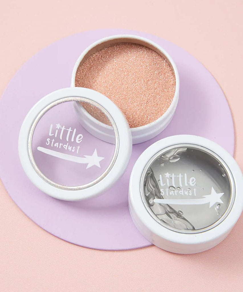 Little Stardust - Pembe Yıldız Tozu Yüz Simi ve Aloe Veralı Set-Dinossi