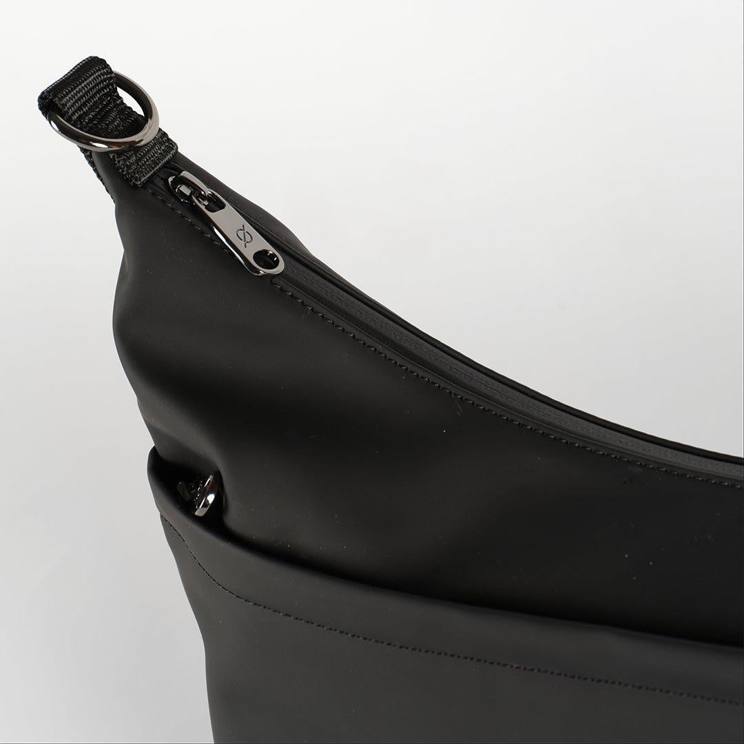 Finnson Fia Eco Oversized Stroller Organiser - Black-Stroller Organisers-Black-One Size | Natural Baby Shower