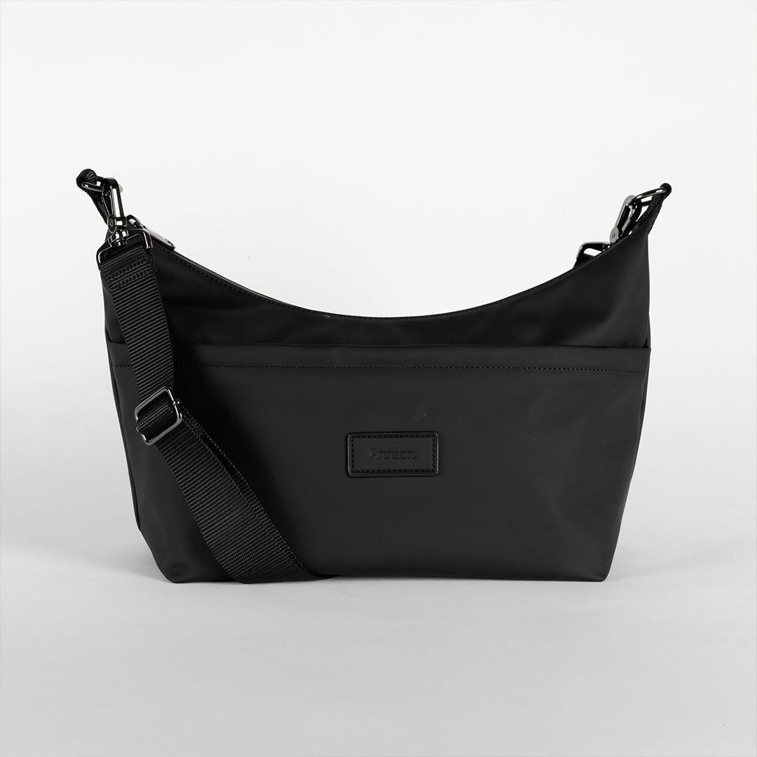 Finnson Fia Eco Oversized Stroller Organiser - Black-Stroller Organisers-Black-One Size | Natural Baby Shower