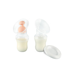 Fraupow Manual Breast Pump + Milk Collector-Breast Pumps- | Natural Baby Shower