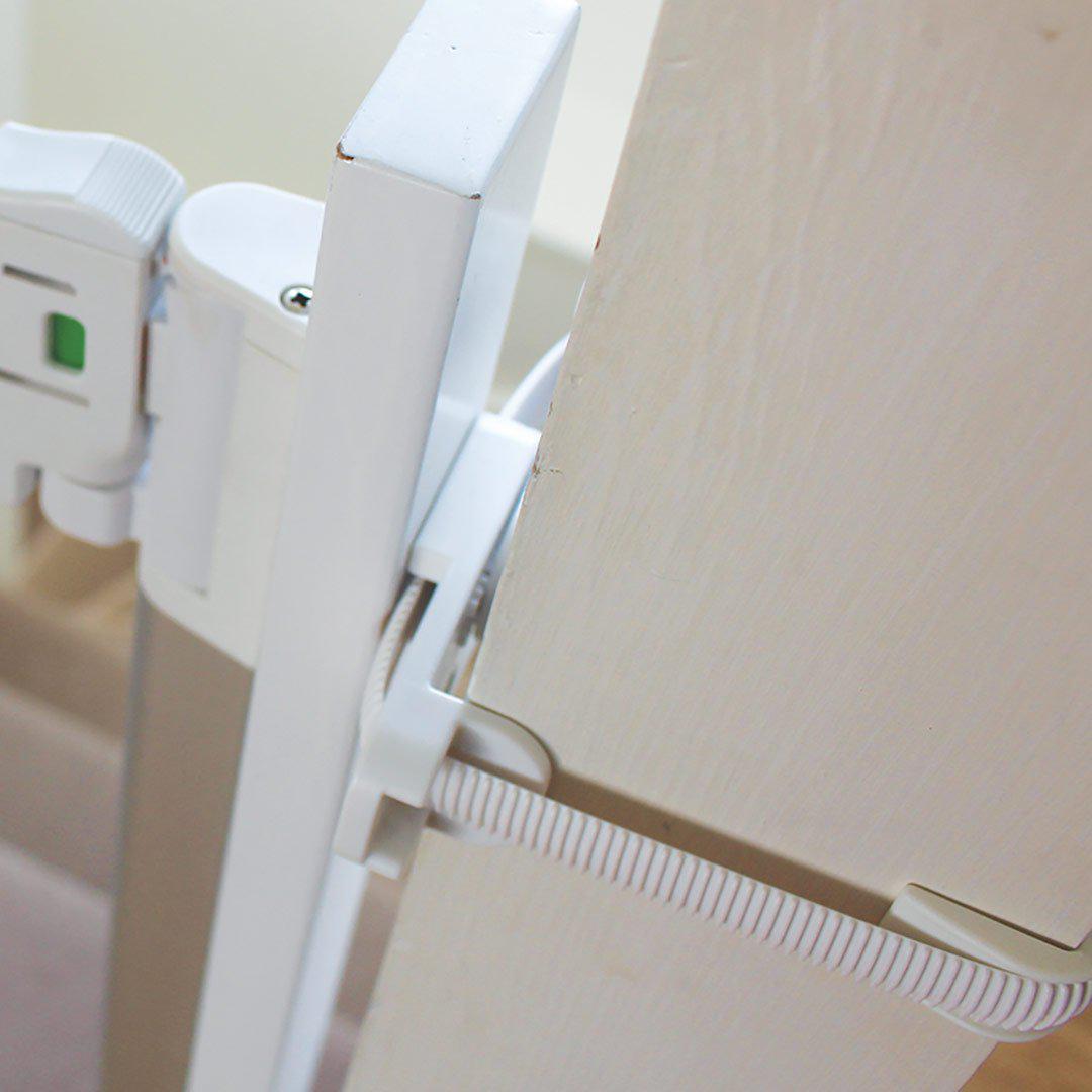 Fred Universal Stairpost Fitting Kit - Pure White-Stair Gates-Pure White- | Natural Baby Shower