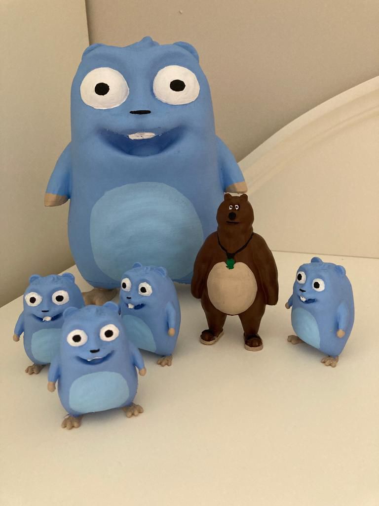 Grizzy und die Lemminge Figurenspielzeug – Ich möchte das ganze Set