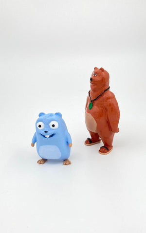 Grizzy und die Lemminge Figurenspielzeug – Ich möchte das ganze Set