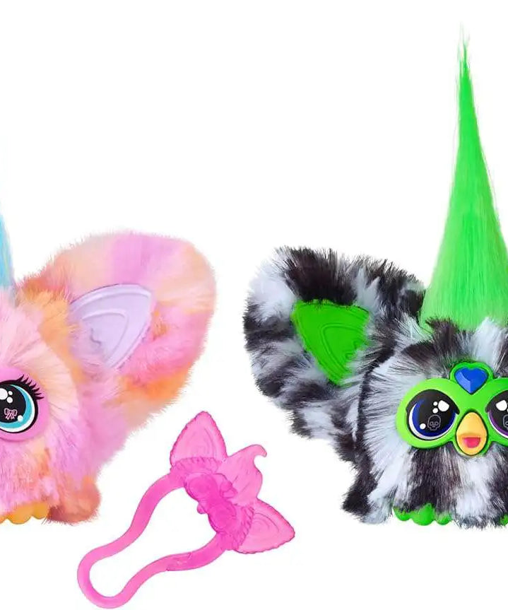 Hasbro - Mini Furby Furblets May-May und Greenie-Meanie 2er Spielzeugset