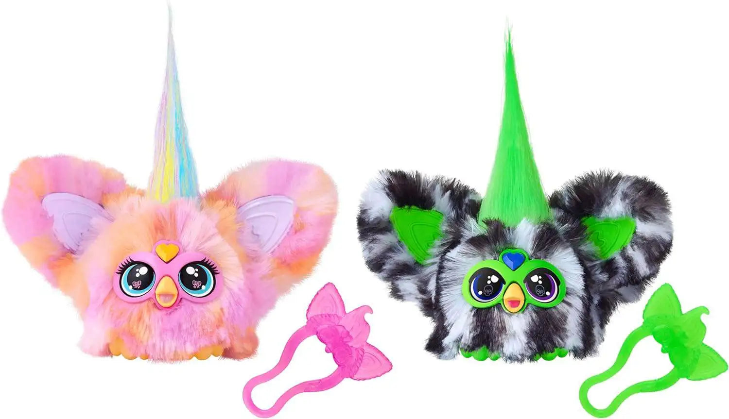 Hasbro - Mini Furby Furblets May-May und Greenie-Meanie 2er Spielzeugset
