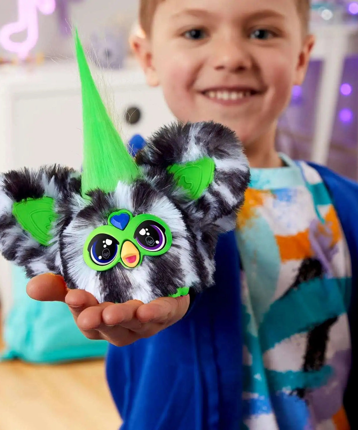 Hasbro - Mini Furby Furblets May-May und Greenie-Meanie 2er Spielzeugset
