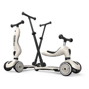 Scoot & Ride - Highwaykick 1 Push&Go evrimsel scooter | Bej