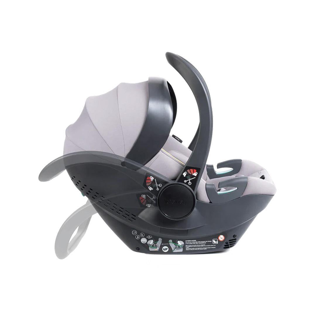 iCandy Cocoon 360 Infant Carrier & Base - Storm Grey-Car Seats-Storm Grey- | Natural Baby Shower